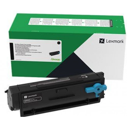 Lexmark itin didelės našumo įmonės dažų kasetė 55B2X0E juoda Spausdintuvų reikmenys Lexmark