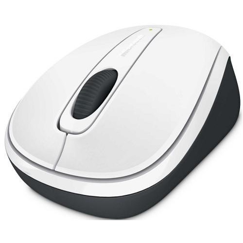 Microsoft Wireless Mobile Mouse 3500“ belaidė, balta, belaidė pelė Kompiuterinės pelės Microsoft