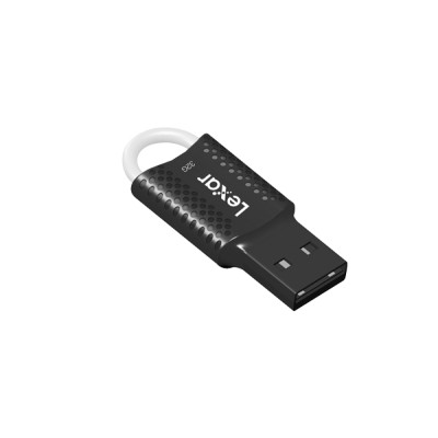 Lexar Flash atmintinė JumpDrive V40 32 GB, USB 2.0, juoda Išoriniai kietieji diskai Lexar
