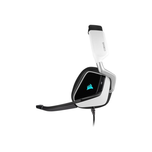 Corsair Premium“ žaidimų ausinės VOID RGB ELITE Integruotas mikrofonas, baltas