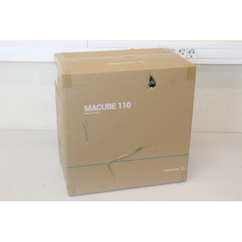 SALE OUT. Deepcool MACUBE 110 Computer case Deepcool MACUBE 110 Black, mATX, DAMAGED PACKAGING, ABS+SPCC+Tempered Glass, 1 120mm