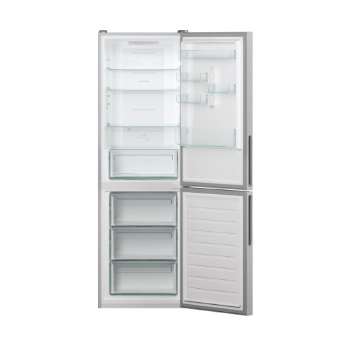 Candy Refrigerator CCE3T618FS Energy efficiency class F, Free standing, Combi, Height 1850 cm, No Frost system, Fridge net capac