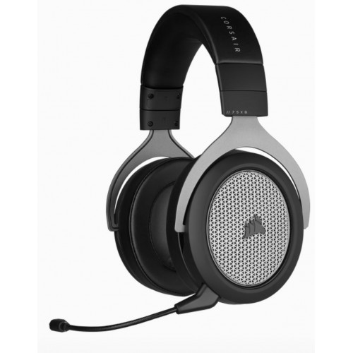 Corsair žaidimų ausinės HS75 XB WIRELESS Integruotas mikrofonas, juodas, galvos juosta / ant