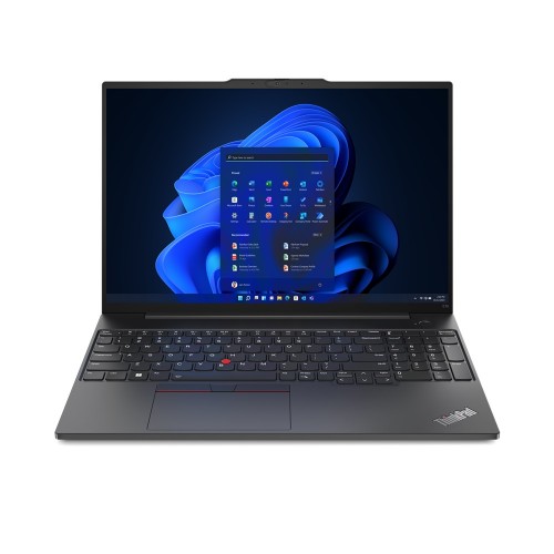 Lenovo ThinkPad E16 Gen 1 16 WUXGA AMD R5 7530U/16GB/256GB/AMD Radeon/WIN11 Pro/Nordic Backlit kbd/Black/FP/2Y Warranty