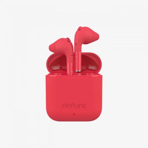 Defunc Earbuds True Go Slim Built-in microphone, Wireless, Bluetooth, Red