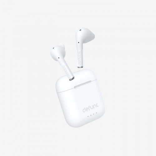 Defunc Earbuds True Talk Built-in microphone, Wireless, Bluetooth, White
