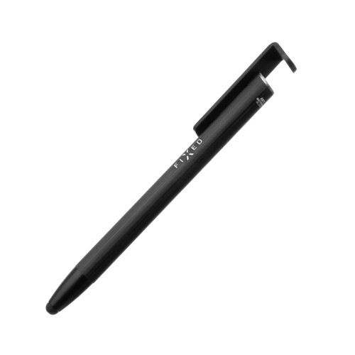 Fixed Pen With Stylus and Stand 3 in 1 Pencil, Black