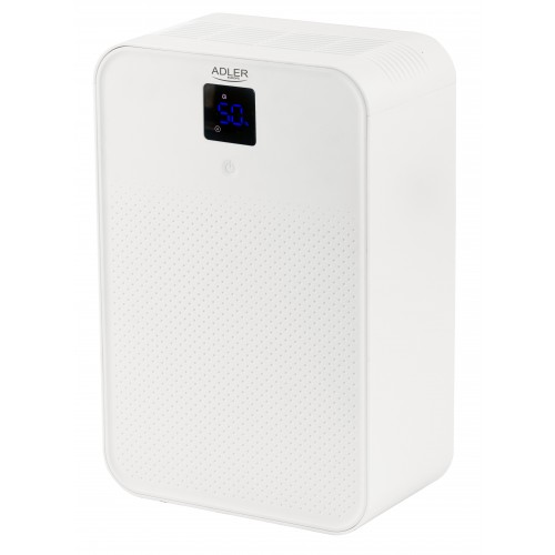 Adler Thermo-electric Dehumidifier AD 7860 Power 150 W, Suitable for rooms up to 30 m , Water tank capacity 1 L, White