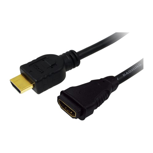 Logilink HDMI Cable Type A Male - HDMI Type A Female CH0056 Black, 2 m
