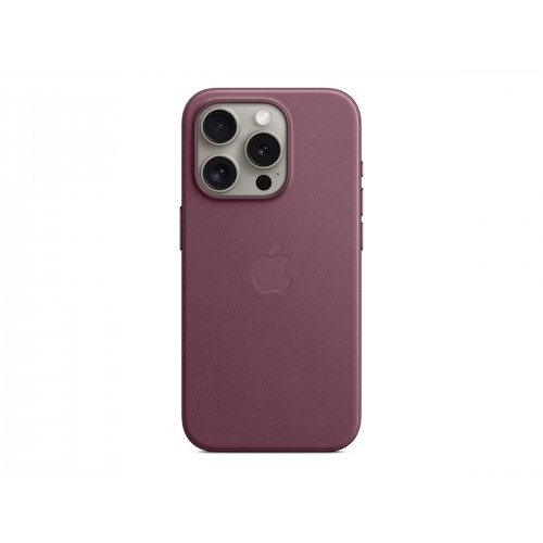 Apple iPhone 15 Pro FineWoven Case with MagSafe - Mulberry Apple