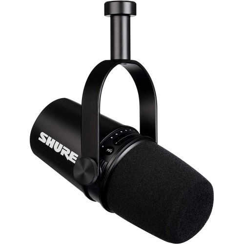 Shure MV7 podcast mikrofonas, juodas Mikrofonai Shure