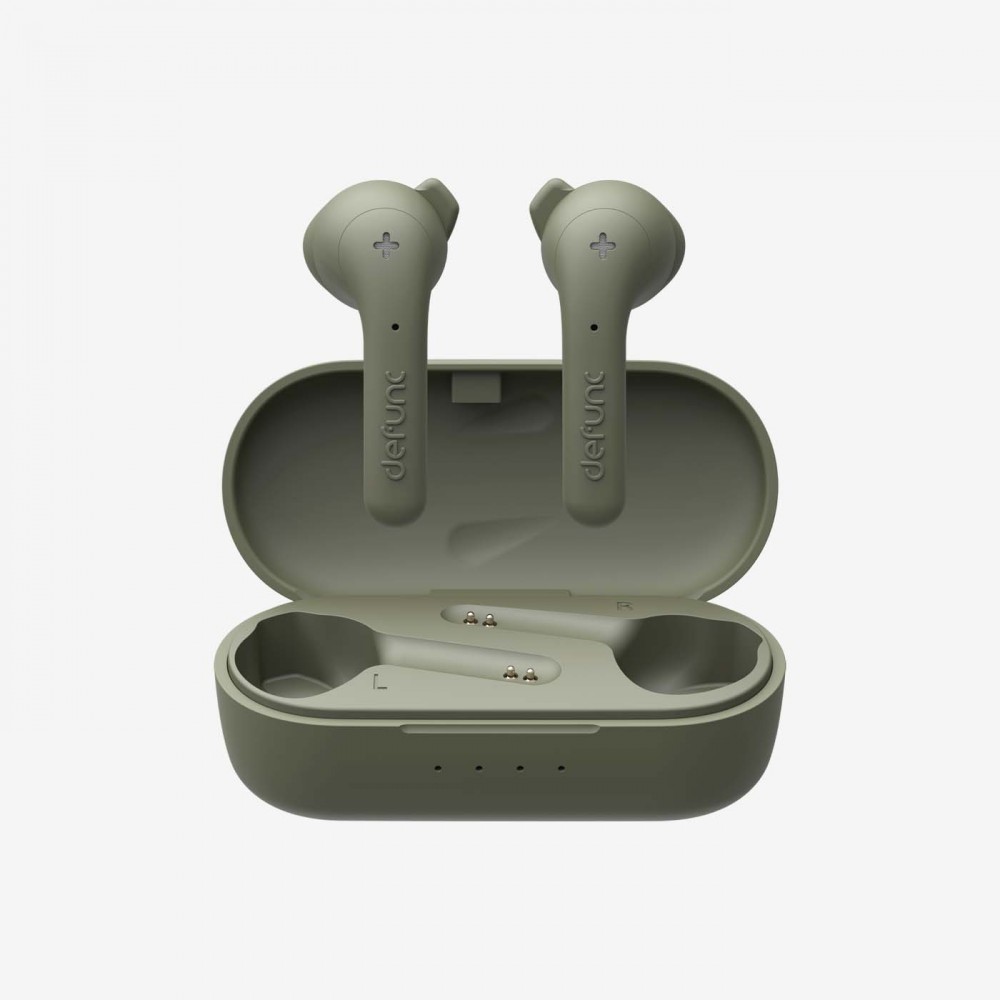 Defunc Earbuds True Basic Built-in microphone Wireless Bluetooth Green