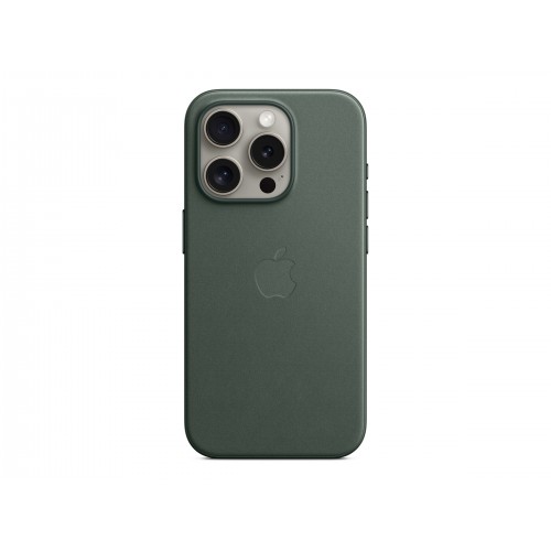 Apple iPhone 15 Pro FineWoven Case with MagSafe - Evergreen Apple