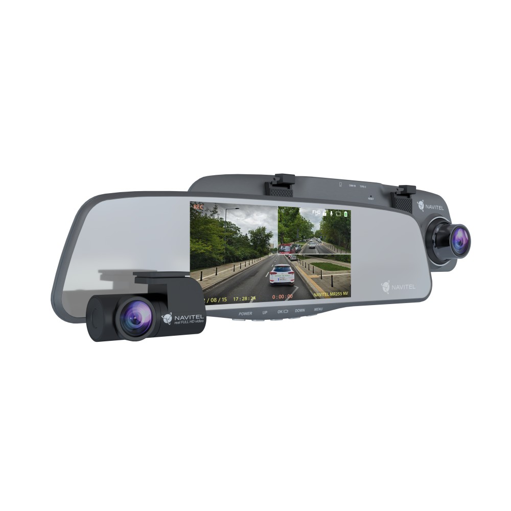 Navitel Smart rearview mirror equipped with a DVR MR255NV IPS display 5'' 960x480 Maps included