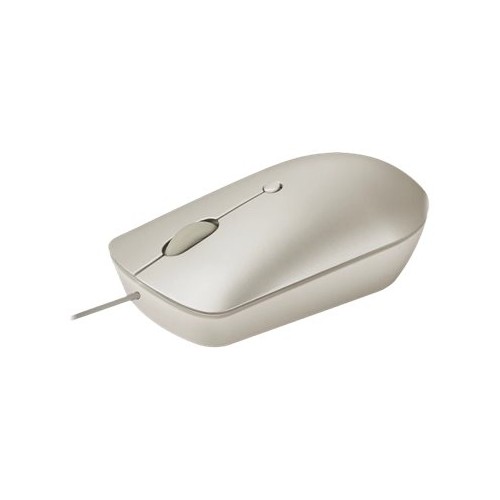 Lenovo 540 USB-C Wired Compact Mouse (Sand) Lenovo