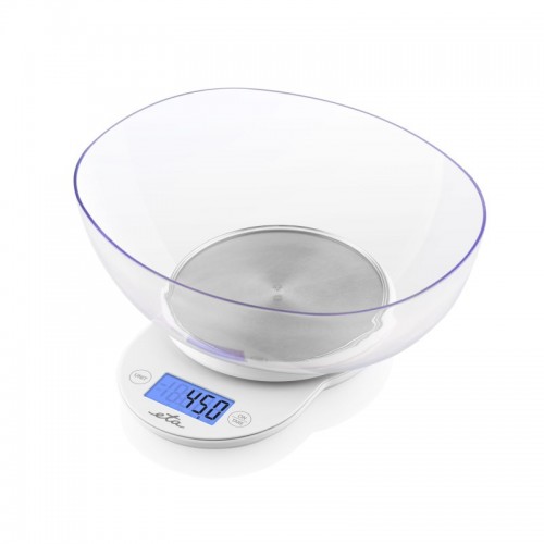 ETA Kitchen scale with a bowl ETA577090000 Mari Graduation 1 g Display type LCD White