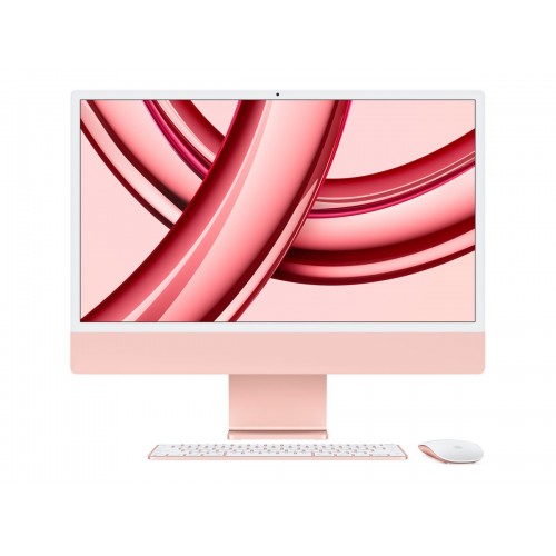 Apple iMac 24 4.5K Retina, Apple M3 8C CPU, 8C GPU/8GB/256GB SSD/Pink/INT Apple