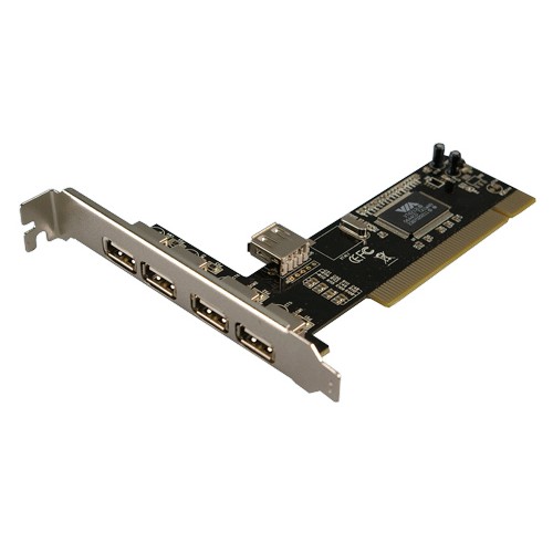 Logilink 4+1 prievadų USB 2.0 PCI Kompiuteriai, komponentai ir priedai Logilink