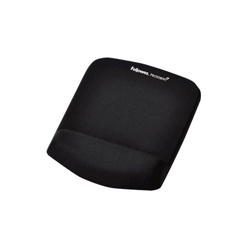Fellowes Mouse pad with wrist support PlushTouch, black Fellowes