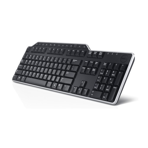Dell | Keyboard | KB-522 | Multimedia | Wired | RU | Black | USB 2.0 | Numeric keypad