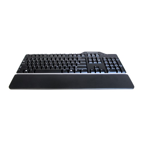 Dell Keyboard US/European (QWERTY) Dell KB-813 Smartcard Reader USB Keyboard Black Kit | Dell | Smartcard keyboard | Wired | EN/