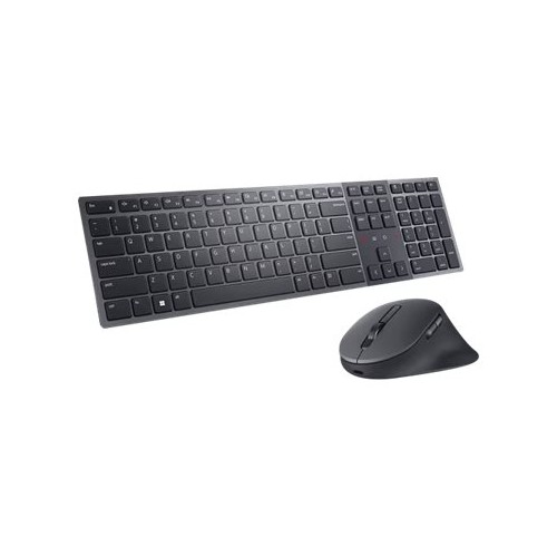 Dell | Premier Collaboration Keyboard and Mouse | KM900 | Keyboard and Mouse Set | Wireless | US | Graphite | USB-A | Wireless c