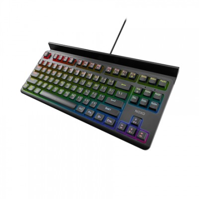 NOXO Spectre mechaninė žaidimų klaviatūra, mėlyni jungikliai, EN/RU Klaviatūros NOXO