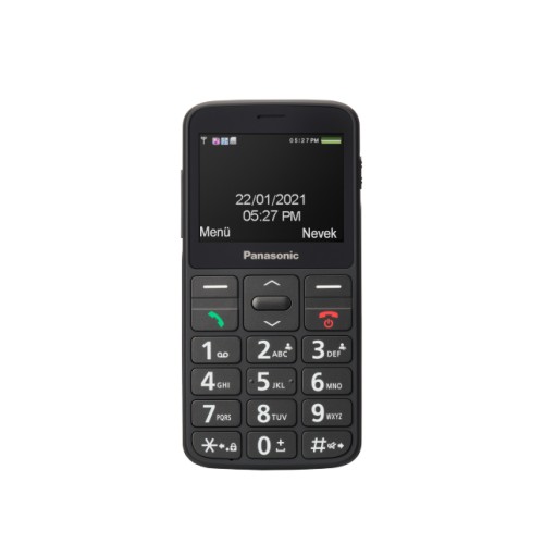 Panasonic KX-TU160 Easy Use“ mobilusis telefonas, juodas, 2,4 colio, TFT-LCD, 240 x 320, USB