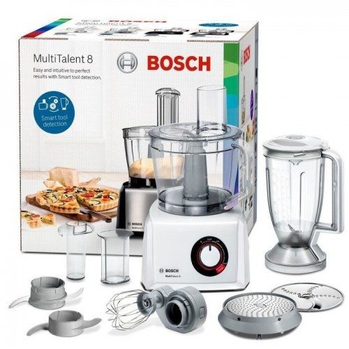 Bosch virtuvės kombainas MultiTalent 8 MC812W501 baltas, 1000 W, Greičių skaičius 2, 3,9 L