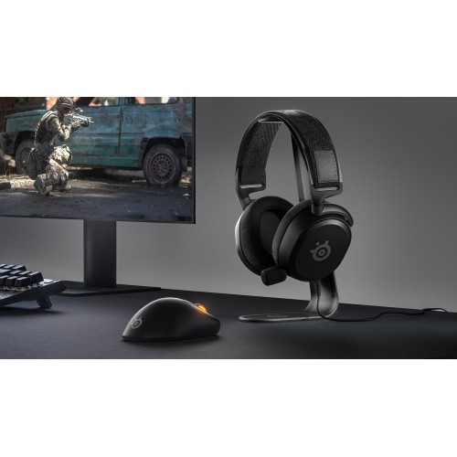 SteelSeries Integruotas mikrofonas, juodas, žaidimų ausinės, Arctis Prime, analoginis Ausinės