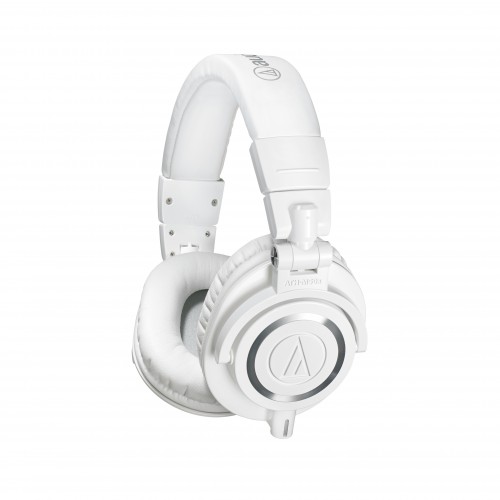 Audio Technica ausinės ATH-M50XWH 3,5 mm (1/8 colio), galvos juosta / , balta Ausinės