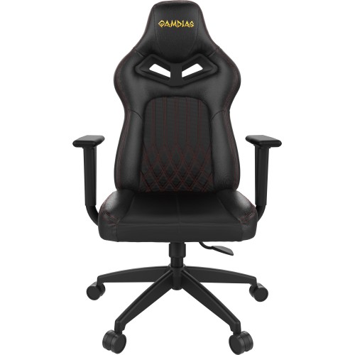Gamdias žaidimų kėdė, Achilles E3 L, juoda/raudona Žaidimų įranga Gamdias