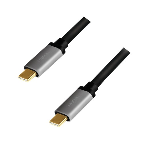Logilink CUA0106 USB 2.0 Type-C kabelis USB 2.0 Type-C, Šis laidas idealiai tinka išoriniams