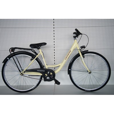 FREJUS Olanda Venere moteriškas dviratis, rato dydis 26 ", garantija 24 mėn., smėlio spalvos
