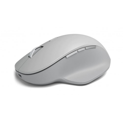 Microsoft Surface Precision Mouse Wireless“, pilka, USB 2.1, „Bluetooth“. Kompiuterinės pelės