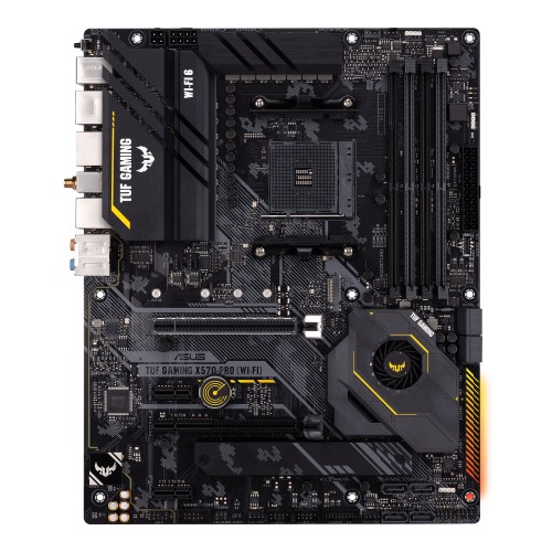 Asus TUF GAMING X570-PRO (WI-FI) Procesorių šeima AMD, Procesoriaus lizdas AM4, DDR4 DIMM, 4