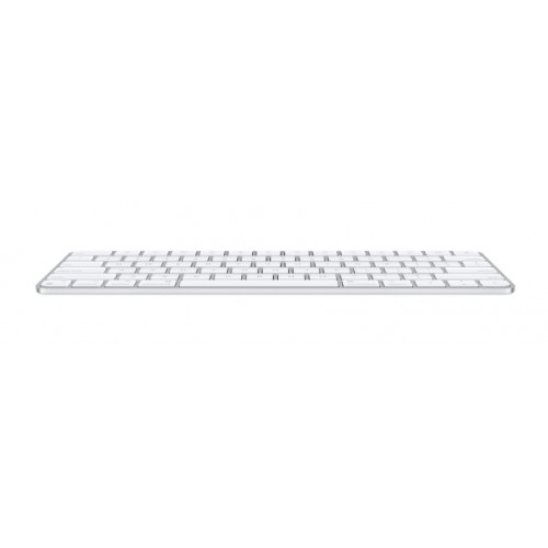 Apple Magic“ klaviatūra MK2A3Z/A standartinė, belaidė, tarptautinė anglų kalba, sidabrinė /