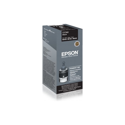 Epson T7741 rašalo buteliukas 140 ml rašalo kasetė, juoda Spausdintuvų reikmenys Epson
