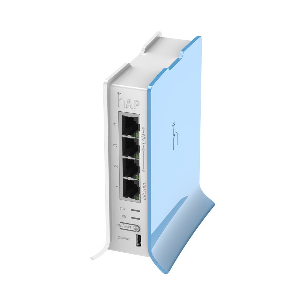 MikroTik prieigos taškas RB941-2nD-TC hAP Lite 802.11n, 2,4 GHz, 10/100 Mbit/s, Ethernet LAN