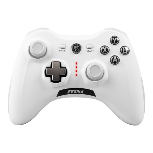 MSI Force GC30 V2 White žaidimų valdiklis, PC Android Populiarios konsolės Žaidimų įranga MSI