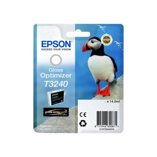 Epson T3240 rašalo kasetė, blizgesio optimizavimo priemonė Spausdintuvų reikmenys Epson