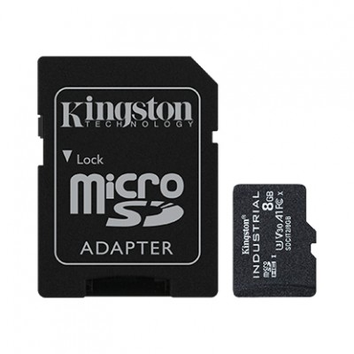 Kingston UHS-I 8 GB, „microSDHC/SDXC“ pramoninė kortelė, „Flash“ atminties klasė 10 klasė