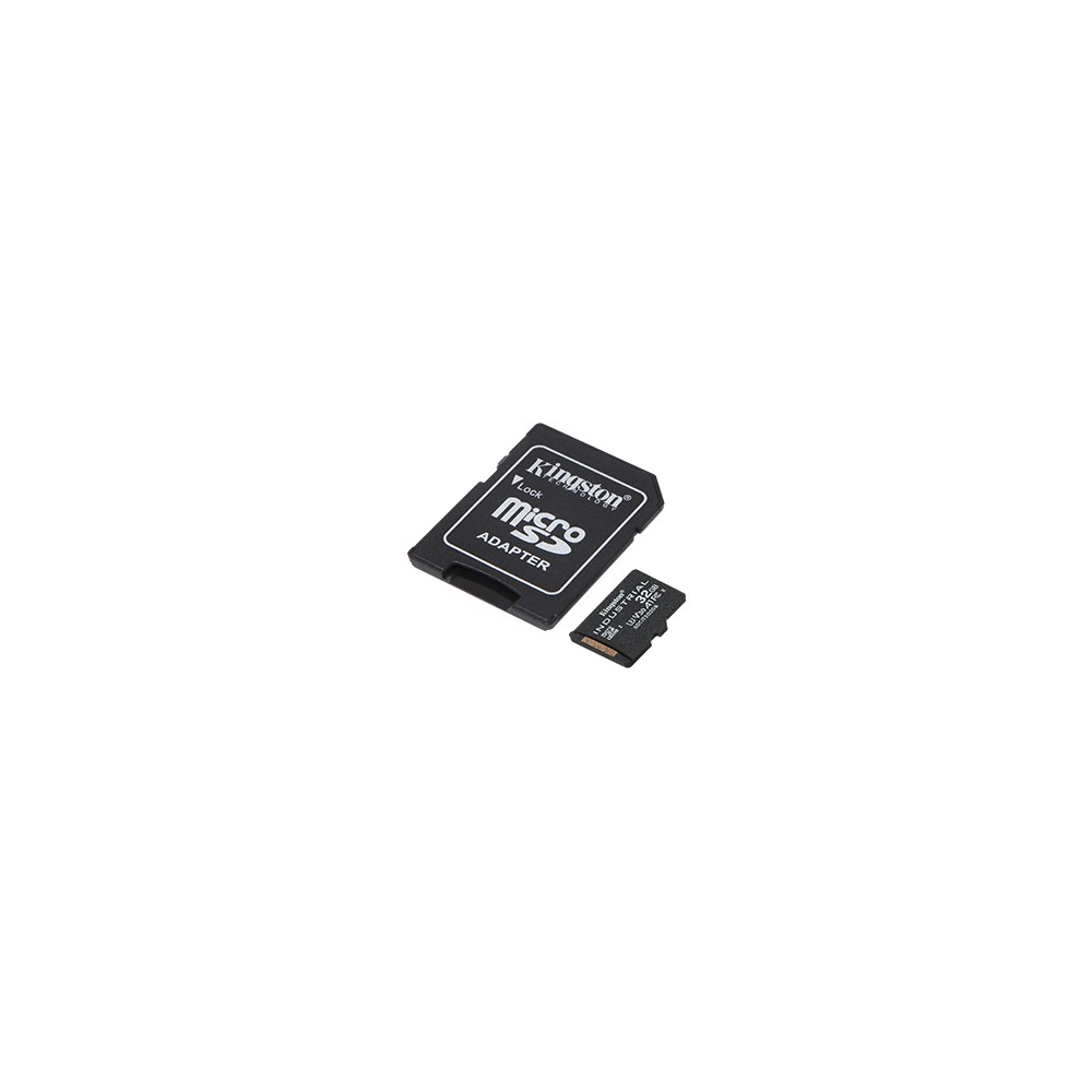 Kingston UHS-I 32 GB, „microSDHC/SDXC“ pramoninė kortelė, „Flash“ atminties klasė 10 klasė