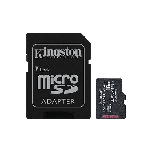 Kingston UHS-I 16 GB, „microSDHC/SDXC“ pramoninė kortelė, „Flash“ atminties klasė 10 klasė
