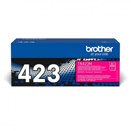 Brother TN-423M dažų kasetė, purpurinė Spausdintuvų reikmenys Brother