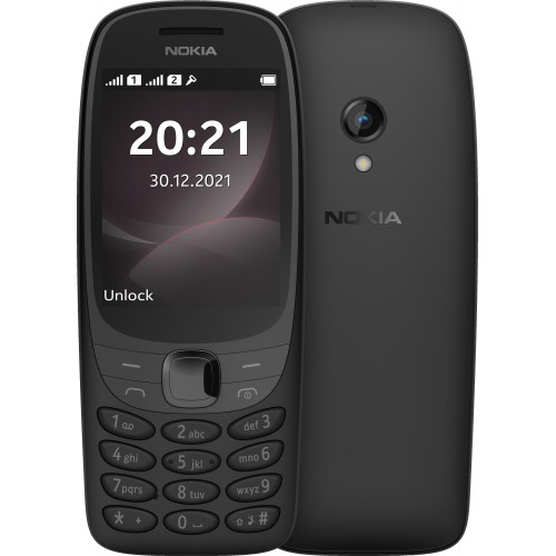 Nokia 6310 TA-1400 Black, 2,8 colio, TFT, 0,016 MB, Dual SIM, Nano Sim, 3G, Bluetooth, 5.0, USB
