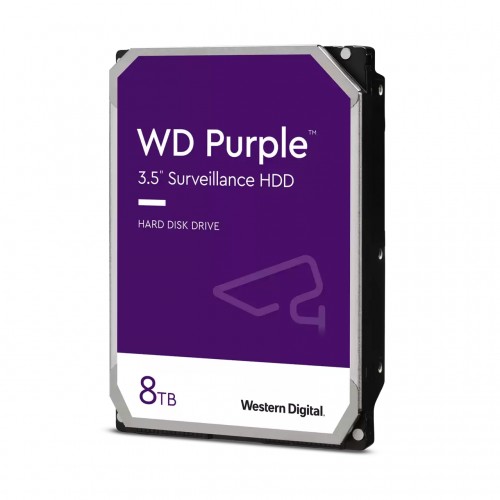 Western Digital Surveillance“ kietasis diskas purpurinis WD84PURZ 5640 RPM, 8000 GB Kietieji