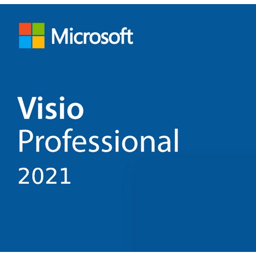 Microsoft D87-07606, Visio Professional 2021, ESD, visos kalbos Kitos programinės įrangos