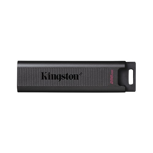 Kingston USB atmintinė DataTraveler Max 256 GB, USB 3.2 Gen 2 Type-C, juoda Išoriniai kietieji