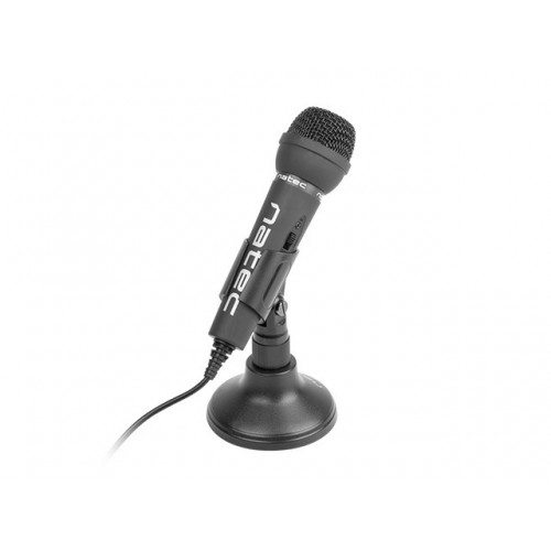 Natec mikrofonas NMI-0776 juodas, laidinis Mikrofonai Natec